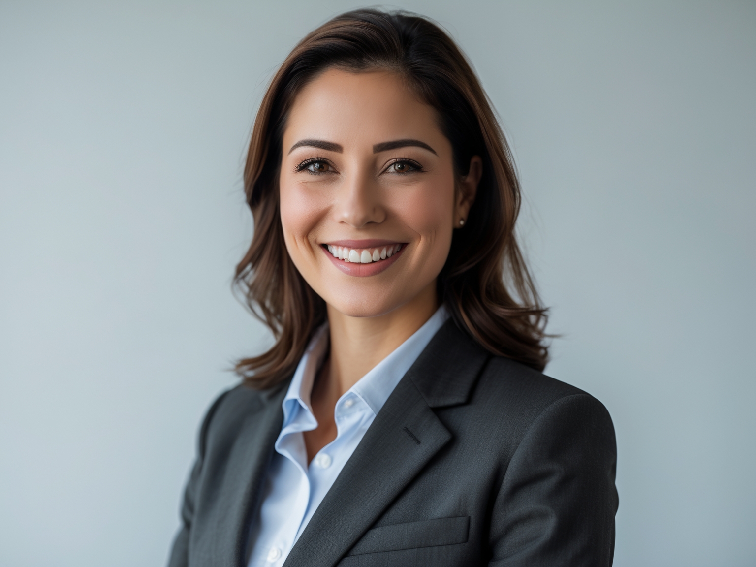 Professional team member in business suit